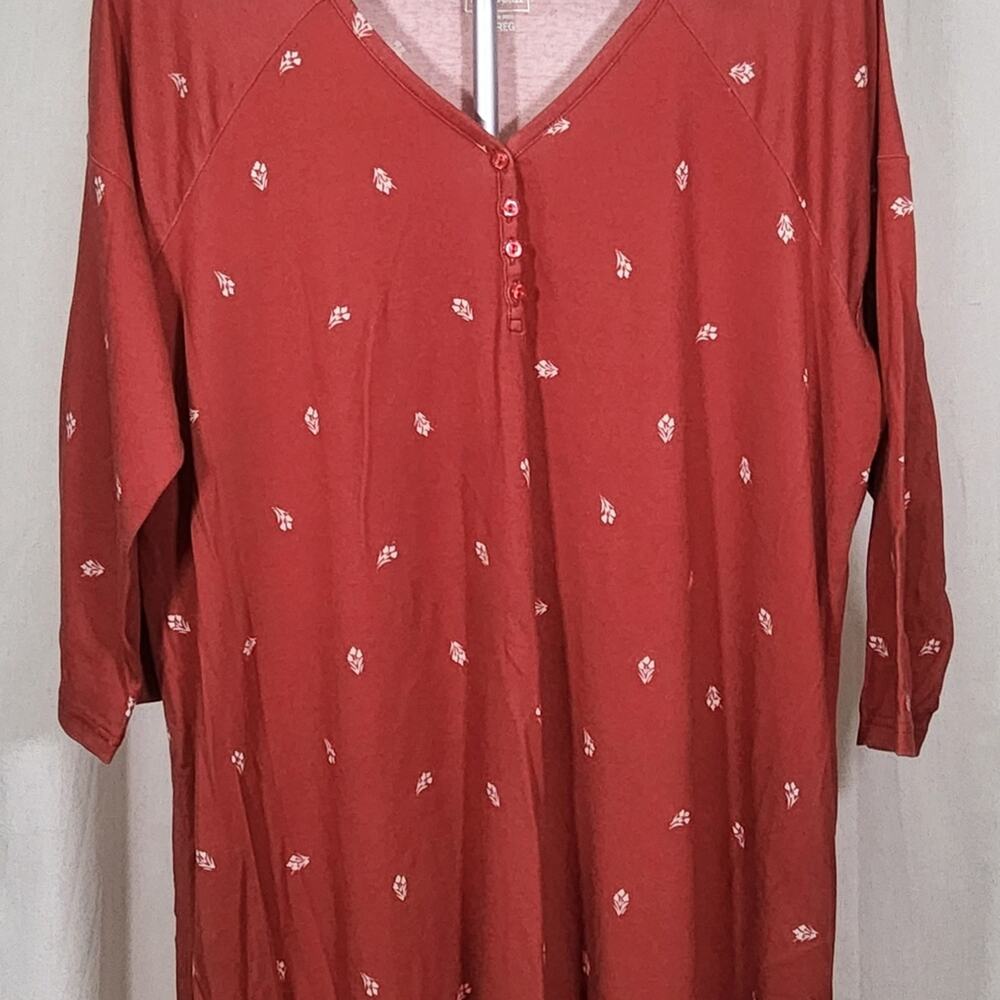 L.L.Bean Women’s Sleepwear Pima Cotton Modal Nightshirt